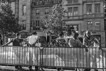 Streetphoto "Classic Days Zuschauer", Berlin Ku'damm