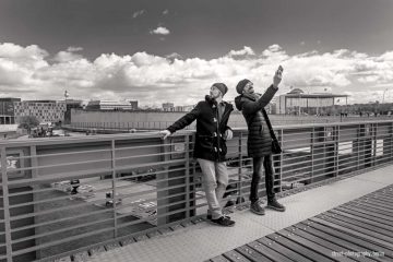 Streetphoto Gustav-Heinemann-Brücke Berlin