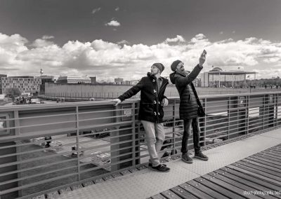 Streetphoto Gustav-Heinemann-Brücke Berlin