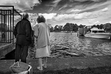 Street Photo Berlin Spree Treptower Park