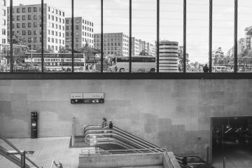 street photo "aufwärts", Bahnhof Potsdamer Platz