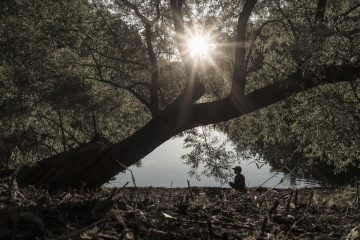 Street Photography "Herbst am Fennsee", Berlin