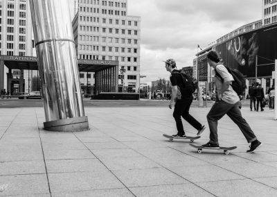 Streetphotography Potsdamer Platz Skater