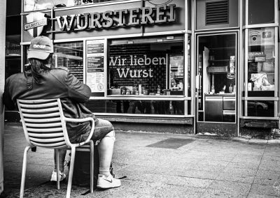 Wursterei Berlin Streetphotography "Wir lieben Wurst", Hardenbergstraße